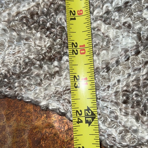 Allen Wah Pull Over Cotton Lined Sweater Zig Zag Design Made in USA Size Large - Picture 6 of 10